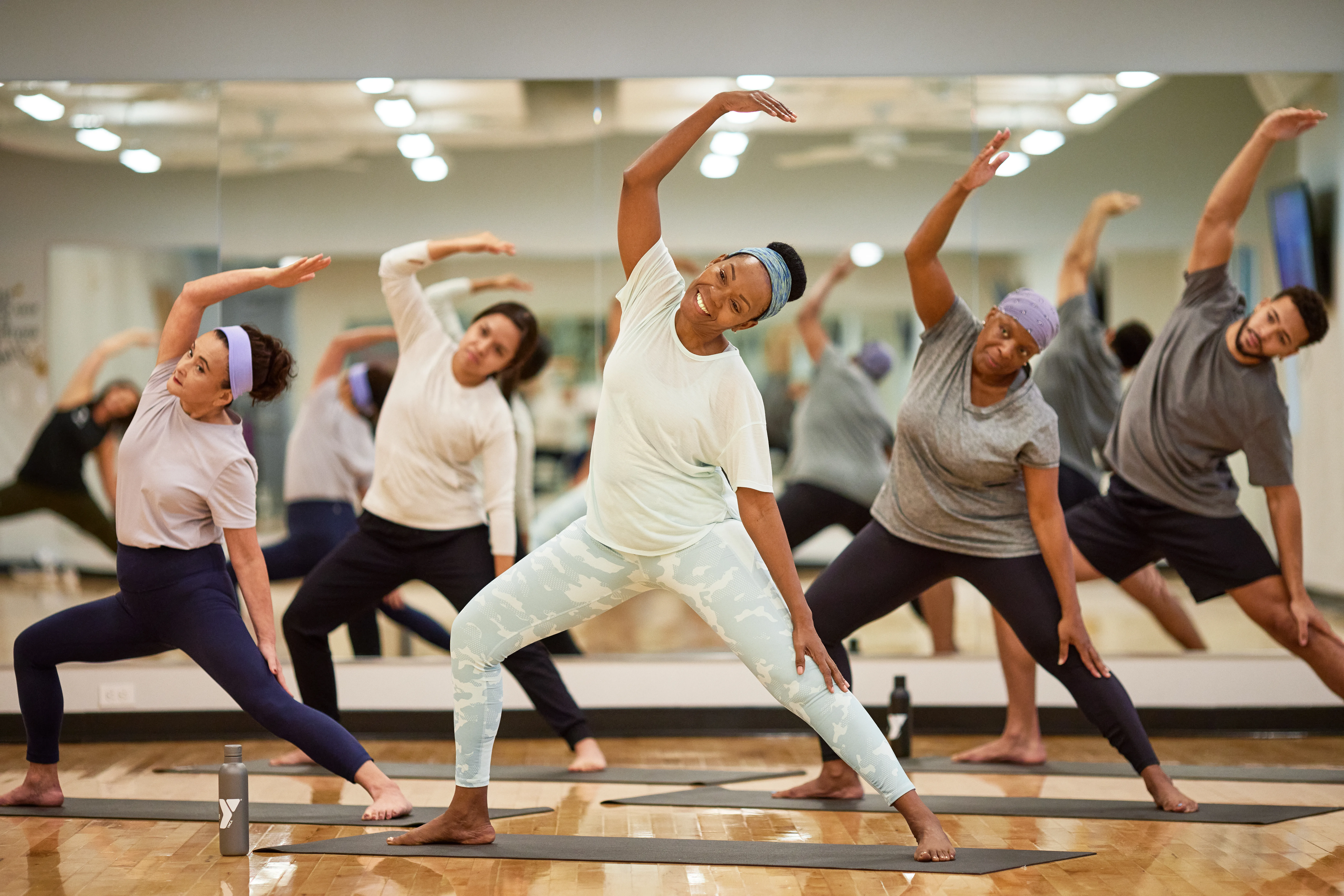 ScottCookPhotography, VMLY&R, YMCA Membership 2022, Yoga, Bench, Trainer, Dumbell, Class, Gym